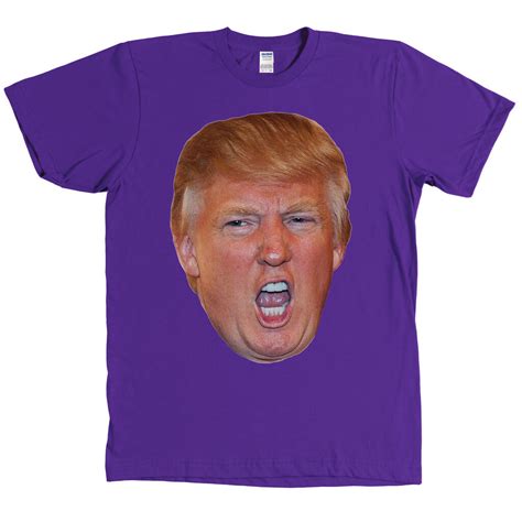 Donald Trump 2020 Shirt Giant Angry Face Head Many Colors New Ebay