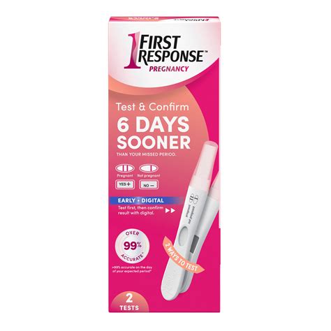 Buy First Response Test And Confirm Pregnancy Test 1 Line Test And 1 Digital Test Pack Online At