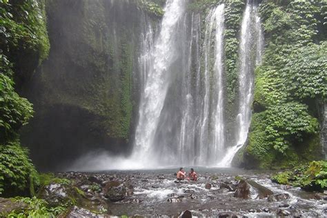 Lombok Waterfall Sendang Gile Tiu Kelep Wasserfall Reiseblog