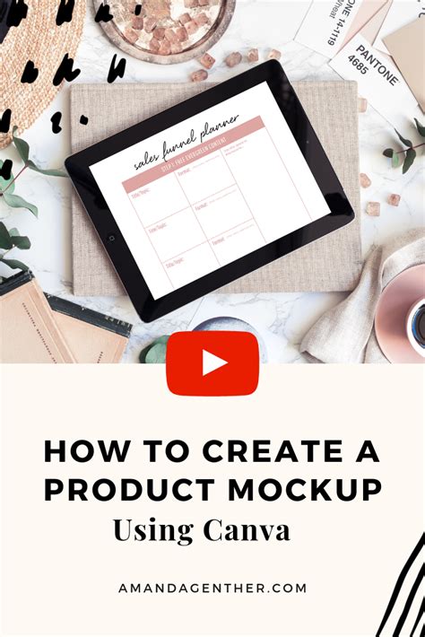 How To Create A Product Mockup Photo Using Canva Step By Step Tutorial