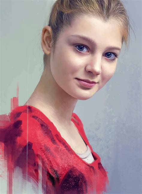 Artstation Russian Portrait Noveland Sayson