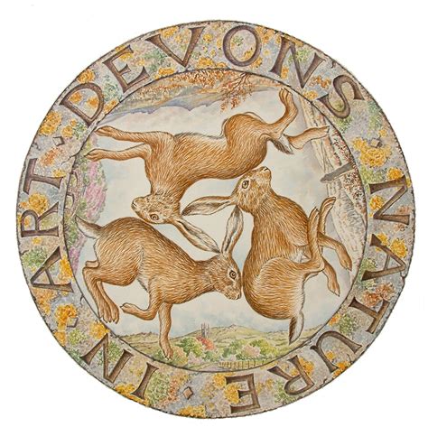 The Three Hares Devon S Nature In Art