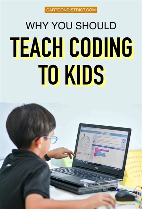 Why You Should Teach Coding To Your Kids Cartoon District
