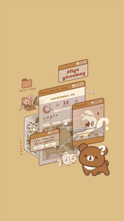 94 Wallpaper Cute Bear Korean Images And Pictures Myweb