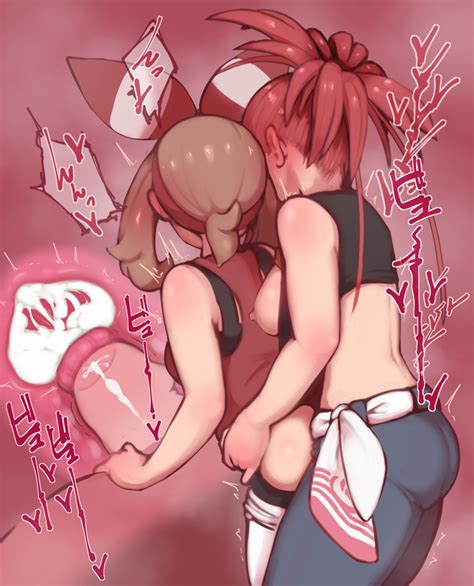 May And Flannery Pokemon And More Drawn By Umonebi Danbooru