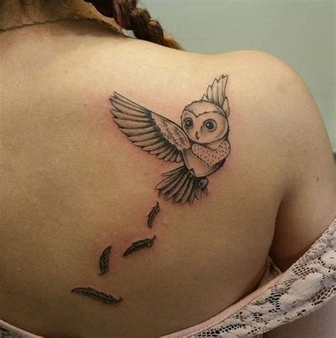 39 Fantastic Small Owl Tattoos Owl Patterns Are Sought After Due To