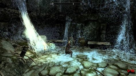 Make sure you don't step on the pressure plate that's on the floor or it will activate spiked door trap that will swing out and impale you. Skyrim: Bleak Falls Barrow - YouTube