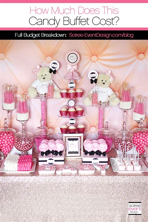 How Much Does A Candy Buffet Cost Soiree Event Design
