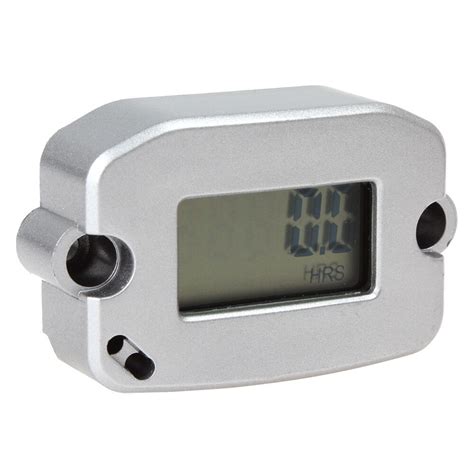 Brand New Lcd Screen Display Completely Waterproof Inductive Type Engine Rpm Tach Hour Meter