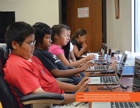 Southern Ponca Youth Media Workshop Participants Answer