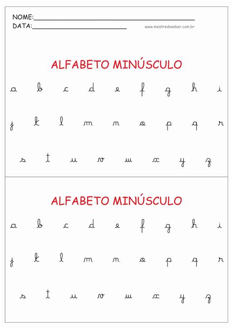 Alfabeto Para Imprimir Maiusculo E Minusculo Alfabeto Ilustrado