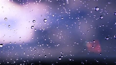 Beautiful Rain Drops Fall In Stock Footage Video 100 Royalty Free