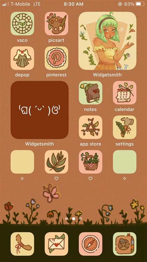 Cottagecore / Fall Aesthetic iPhone iOS 14 App Icons | Etsy | Iphone