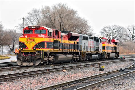 Kcs Sd70ace 4035 Kansas City Mo — Trainspo