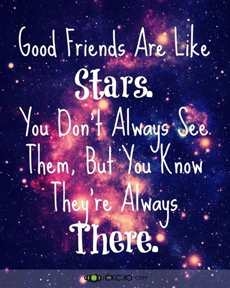 Also messages with the talking kittens where i make the voices without editing! Good friends are like stars by Sharon Gruman-Independent Avon on Great Quotes! | Friends quotes ...