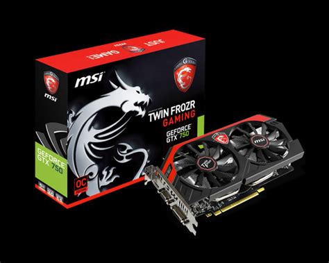 The gtx 750 ti gpu has 640 cuda cores clocked at 1020 mhz and can be boosted up to 1163 mhz when boosting in the card's oc mode. Jual MSI Geforce GTX 750 Ti 2GB DDR5 - Twin Frozr 2GD5/OC ...