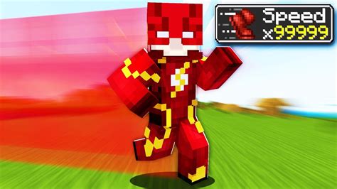 Playing As The Flash In Minecraft Flash Mod Youtube