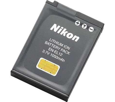 Buy Nikon En El12 Lithium Ion Rechargeable Camera Battery Free