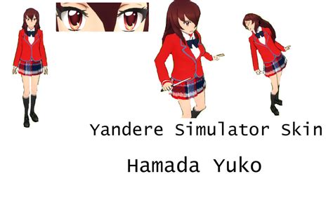 Yandere Simulator Skin Hamada Yutooc By Kobatochan09 On Deviantart