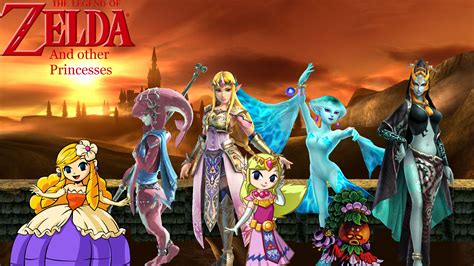 The Legend Of Zelda And Other Princesses Nintendo Fan Art 41680304