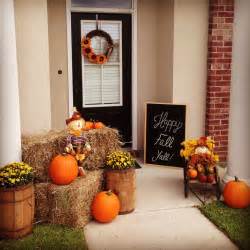 Happy Fall Yall Fall Front Porch Decor Hay Bales Pumpkins Mums