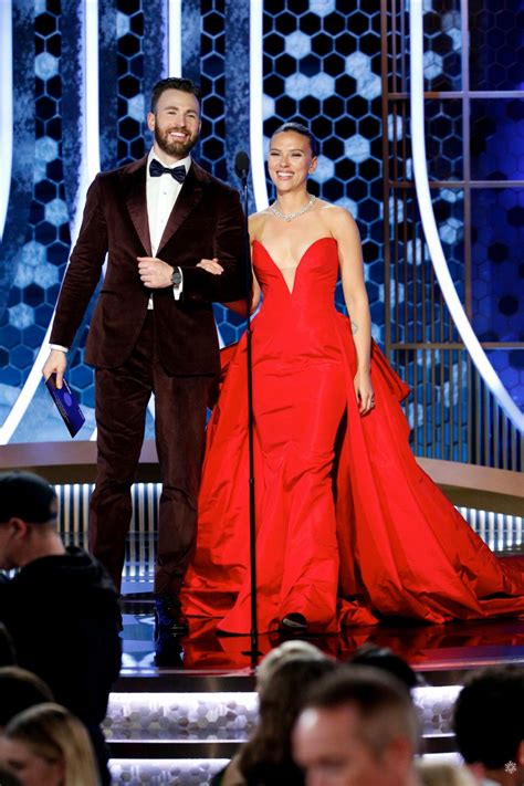 Chris evans and jenny slate are done too, likely breaking up in january, just after the holidays. Scarlett Johansson and Chris Evans Onstage - 77th Annual ...