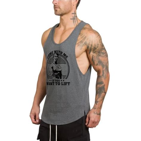 Buy New Men S Vivid Out Door Tank Tops Low Cut Armholes Vest Sexy Spain Tops