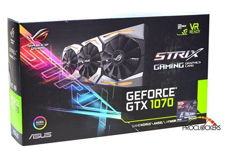 Asus Rog Strix Geforce Gtx 1070 8gb Graphics Card Review Updated 2023