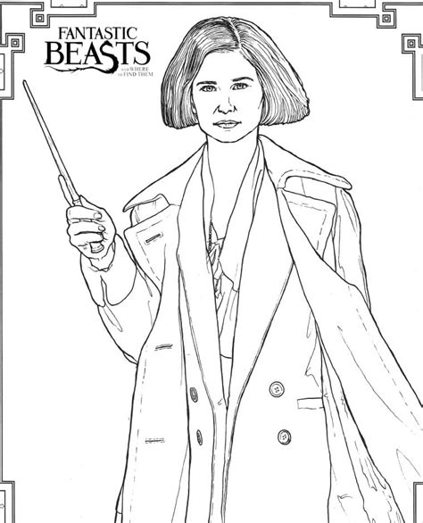 35 Best Ideas For Coloring Fantastic Beasts Coloring Pages Free
