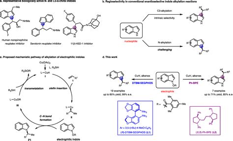 Figure From Cuh Catalyzed Enantioselective Alkylation Of Indole