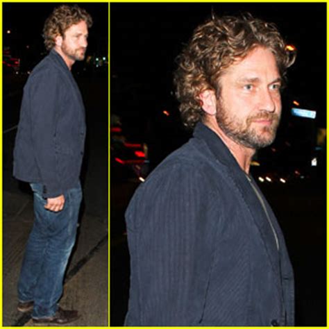 Gerard Butler Night Out At Chateau Marmont Gerard Butler Just Jared