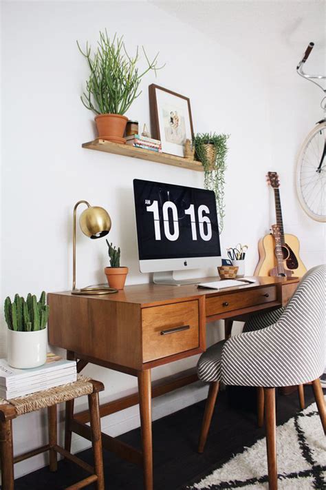 11 Creative And Simple Home Workspace Ideas My Curves