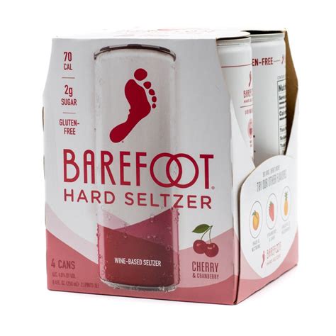 Barefoot Cherry Hard Seltzer Pk Ml Can Legacy Wine And Spirits