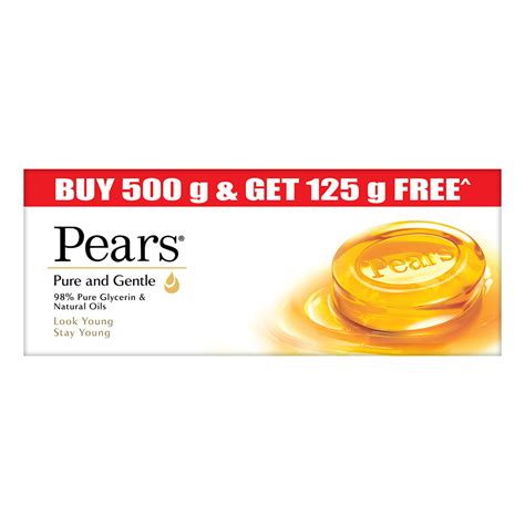 Pears Pure And Gentle Soap 125 Gm Buy 500 Gm Get 125 Gm Free Price