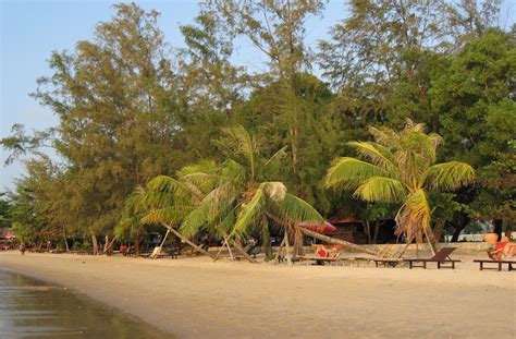 10 Best Beaches In Cambodia Map Touropia