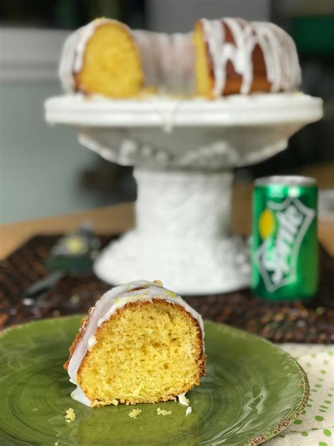 Today, i am adding this zesty. Sprite Bundt Cake with Lemon Frosting