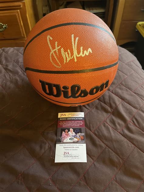 Steve Kerr Autographed Signed Signed Basketball Golden State Warriors