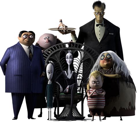 La famille Addams png image