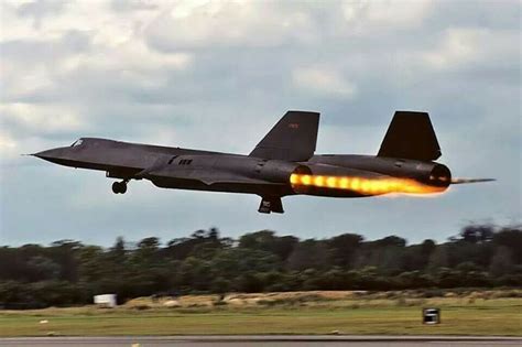 Full Afterburner Nice Sr 71a Lockheed Sr 71 Black Bird