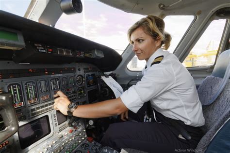Sólo el de los pilotos en el mundo son mujeres cuántas hay en