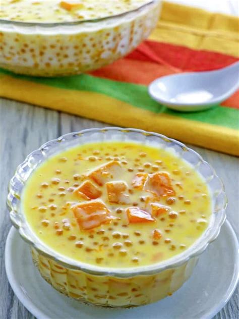 Tapioca Coconut Dessert Soup Pinoy Foods