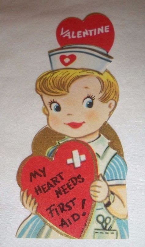 21 nurse ideas vintage valentine cards valentines cards vintage valentines