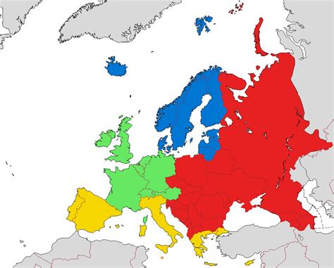 Fileeuropean Sub Regions According To Eurovoc The Thesaurus Of The