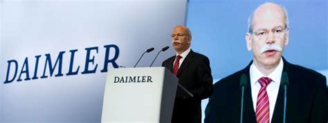 Trotz Autokrise Daimler Chef Zetsche Setzt Extrem Ehrgeiziges