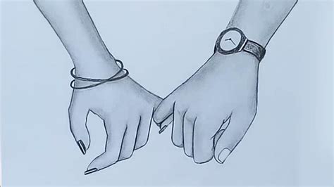 Easy pencil drawings art drawings sketches simple cute drawings disney drawings tattoo sketches tattoo drawings simple tumblr drawings beautiful easy drawings beautiful pictures. Holding Hands pencil sketch || Valentine's Day special ...