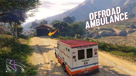 Gta 5 Offroad Mountain Ambulance Driving Simulator Gameplay Youtube