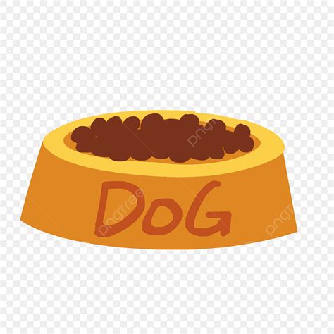 Dog Food Bowl White Transparent Cartoon Dog Food Bowl Png Download