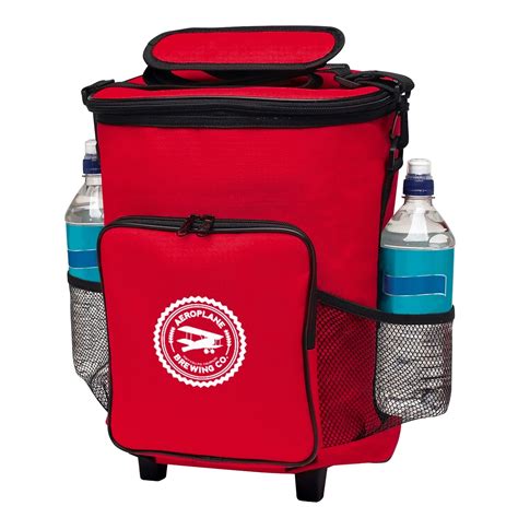 Rolling Promotional Cooler Bags 18 Can Custom Coolers Epromos