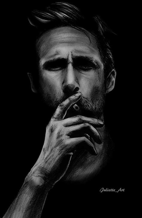 Ryan Gosling Smoking By Lutesreves Sad Men Smoking Hd Phone Wallpaper Pxfuel