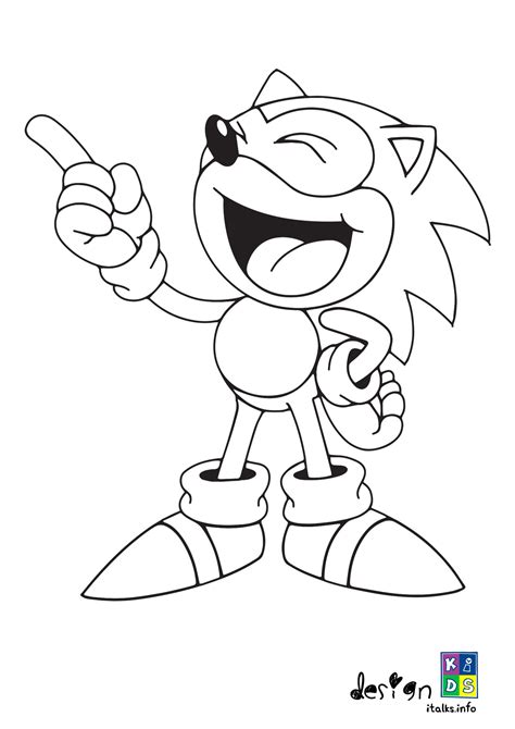 Cute Baby Sonic Coloring Pages Coloring Pages